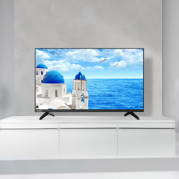 长虹 32M2 32英寸全面屏平板液晶电视机 蓝光节能 高清 开关机无广告 多场景应用（黑色）